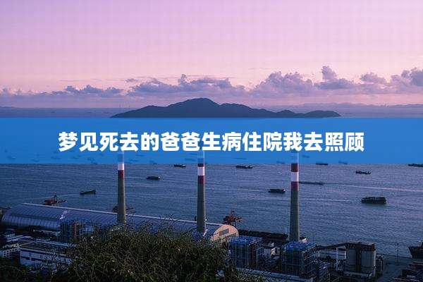 梦见死去的爸爸生病住院我去照顾