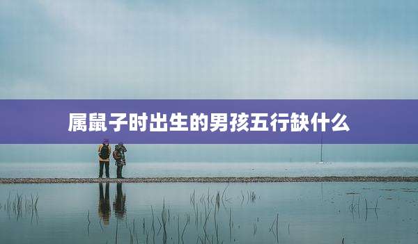 属鼠子时出生的男孩五行缺什么