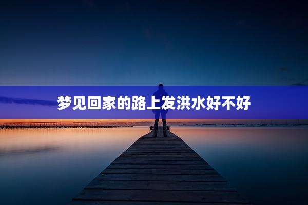 梦见回家的路上发洪水好不好