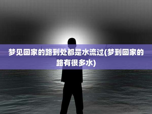 梦见回家的路到处都是水流过(梦到回家的路有很多水)