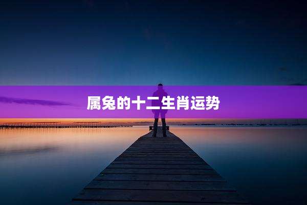 属兔的十二生肖运势