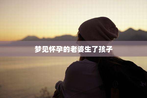 梦见怀孕的老婆生了孩子