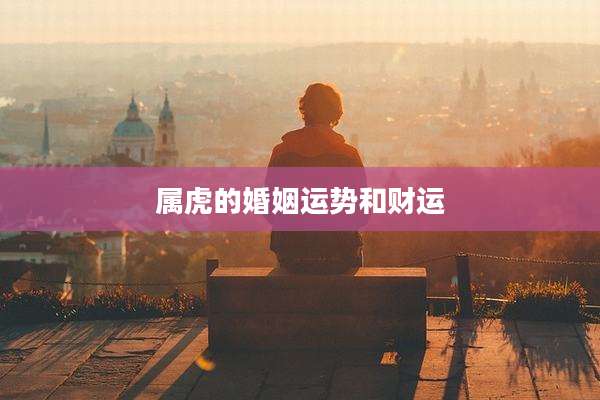 属虎的婚姻运势和财运
