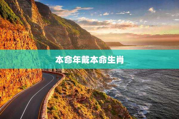 本命年戴本命生肖