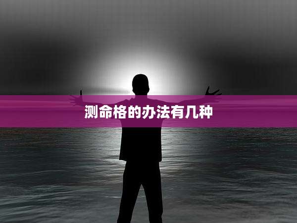 测命格的办法有几种