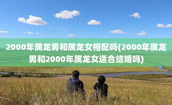 2000年属龙男和属龙女相配吗(2000年属龙男和2000年属龙女适合结婚吗)