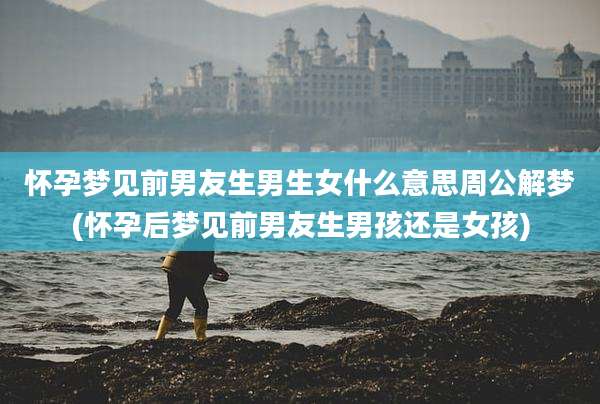 怀孕梦见前男友生男生女什么意思周公解梦(怀孕后梦见前男友生男孩还是女孩)