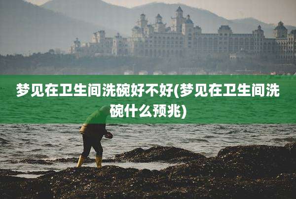 梦见在卫生间洗碗好不好(梦见在卫生间洗碗什么预兆)