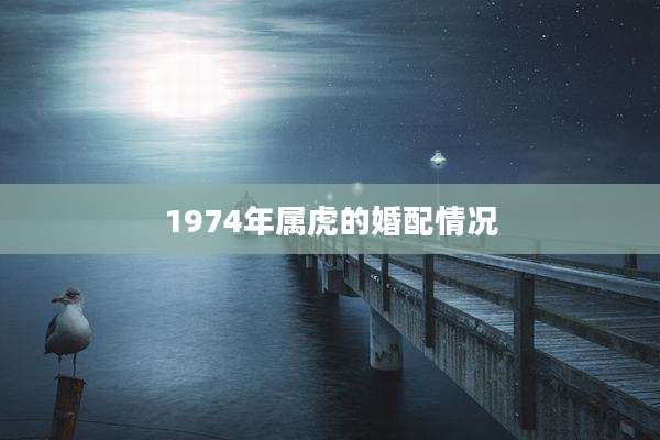 1974年属虎的婚配情况