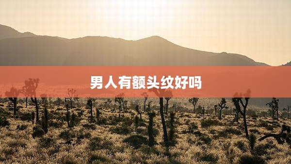 男人有额头纹好吗
