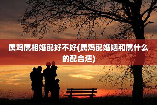 属鸡属相婚配好不好(属鸡配婚姻和属什么的配合适)