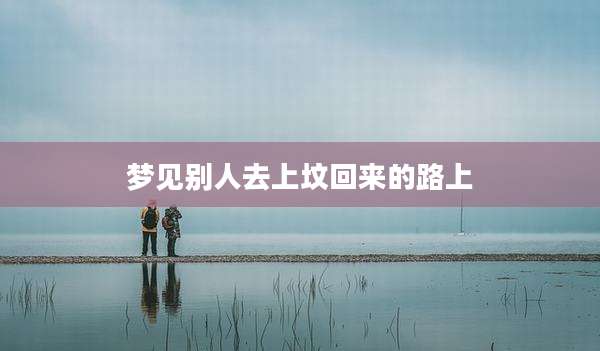 梦见别人去上坟回来的路上