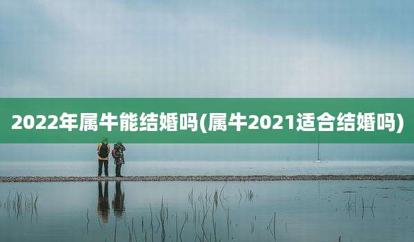 2022年属牛能结婚吗(属牛2021适合结婚吗)