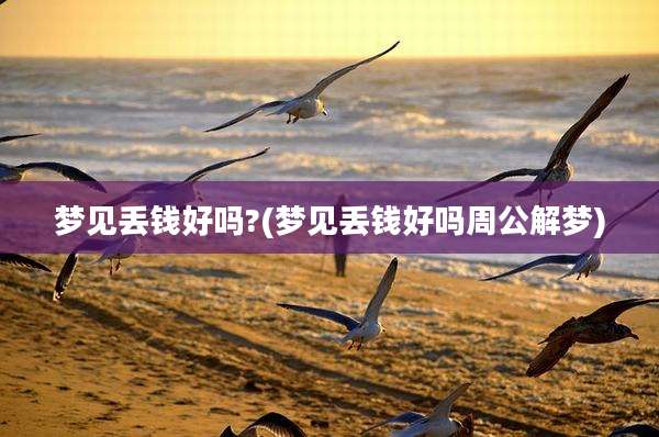 梦见丢钱好吗?(梦见丢钱好吗周公解梦)