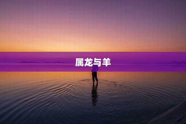 属龙与羊