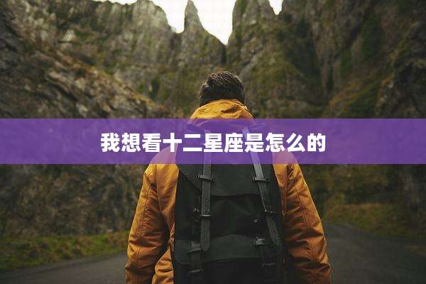 我想看十二星座是怎么的