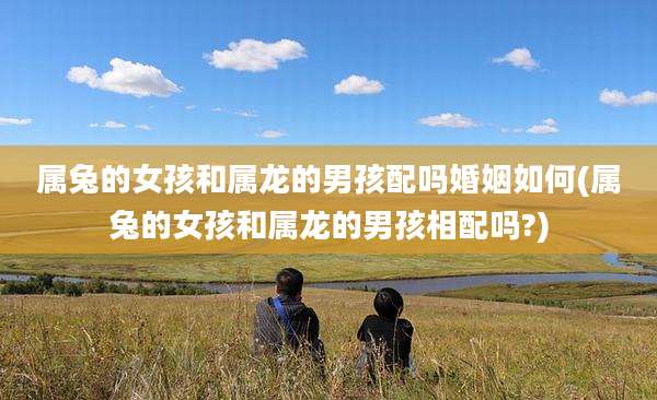 属兔的女孩和属龙的男孩配吗婚姻如何(属兔的女孩和属龙的男孩相配吗?)