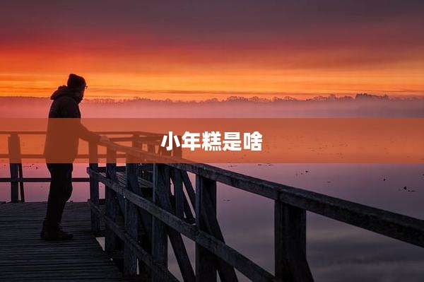 小年糕是啥