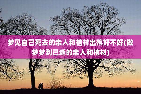 梦见自己死去的亲人和棺材出殡好不好(做梦梦到已逝的亲人和棺材)