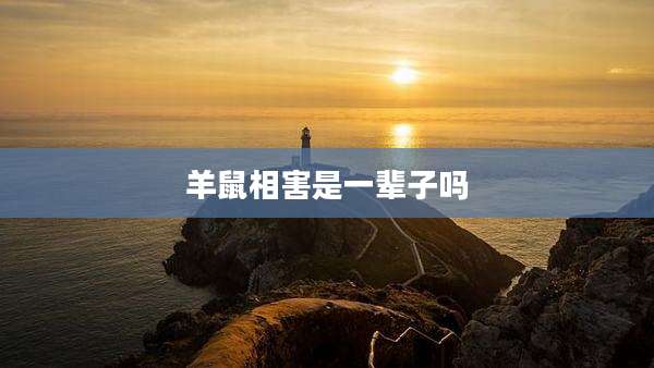 羊鼠相害是一辈子吗