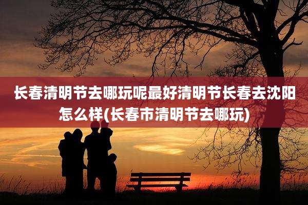 长春清明节去哪玩呢最好清明节长春去沈阳怎么样(长春市清明节去哪玩)
