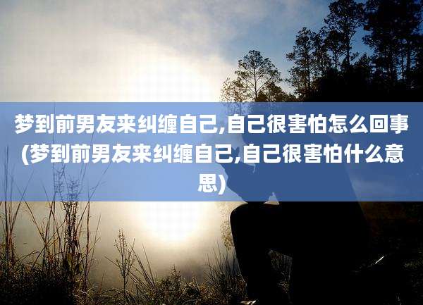 梦到前男友来纠缠自己,自己很害怕怎么回事(梦到前男友来纠缠自己,自己很害怕什么意思)
