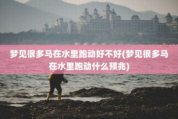 梦见很多马在水里跑动好不好(梦见很多马在水里跑动什么预兆)