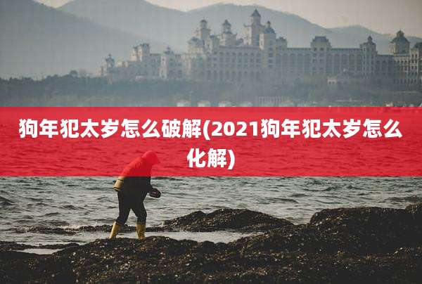 狗年犯太岁怎么破解(2021狗年犯太岁怎么化解)