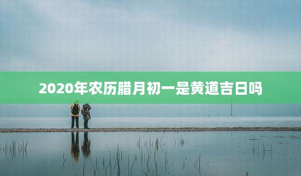 2020年农历腊月初一是黄道吉日吗