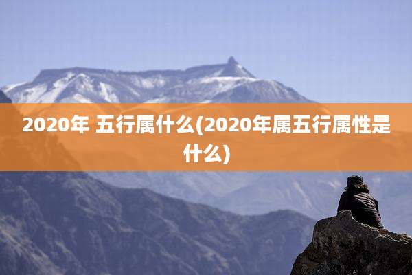 2020年 五行属什么(2020年属五行属性是什么)
