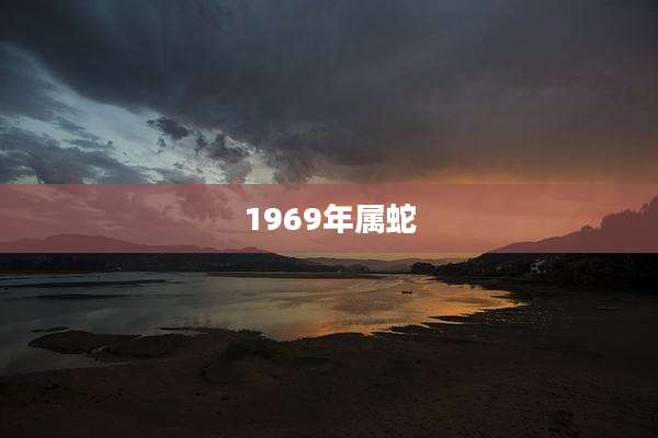 1969年属蛇