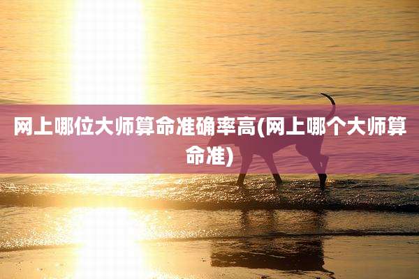 网上哪位大师算命准确率高(网上哪个大师算命准)