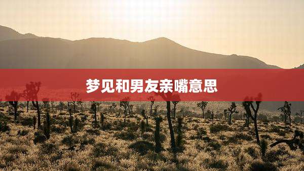 梦见和男友亲嘴意思