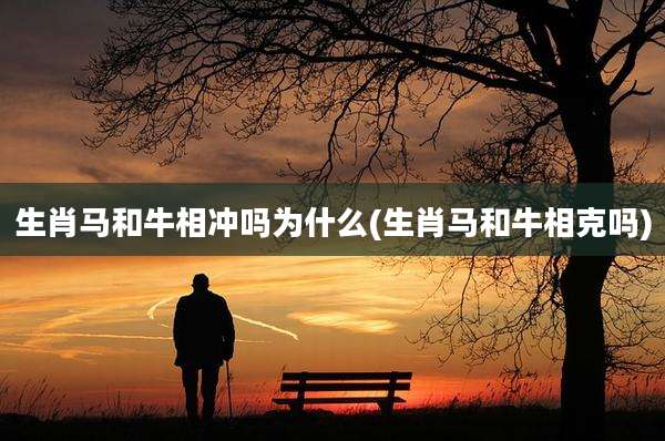 生肖马和牛相冲吗为什么(生肖马和牛相克吗)