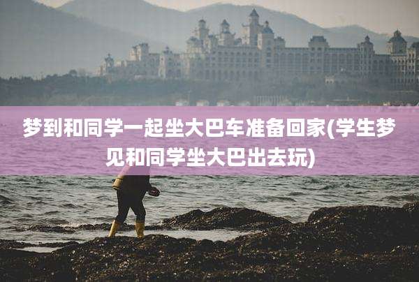 梦到和同学一起坐大巴车准备回家(学生梦见和同学坐大巴出去玩)