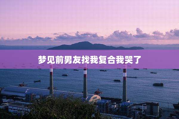 梦见前男友找我复合我哭了