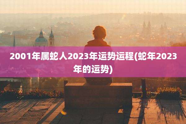 2001年属蛇人2023年运势运程(蛇年2023年的运势)
