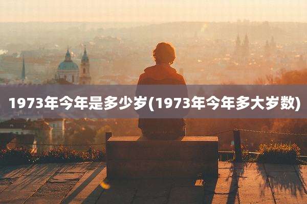 1973年今年是多少岁(1973年今年多大岁数)