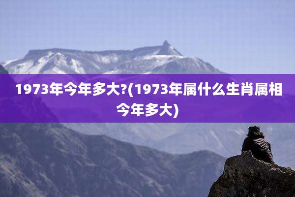 1973年今年多大?(1973年属什么生肖属相今年多大)