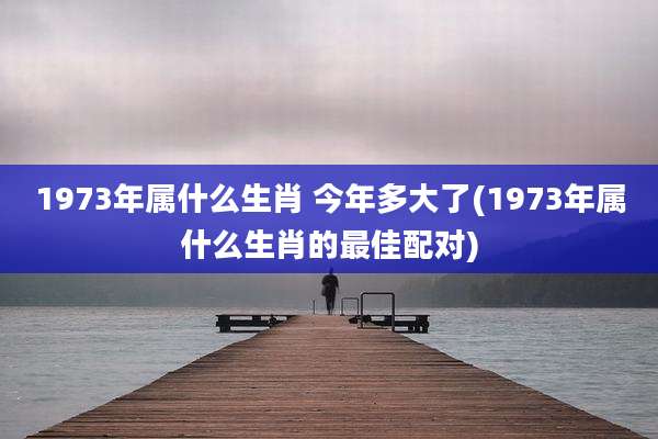 1973年属什么生肖 今年多大了(1973年属什么生肖的最佳配对)
