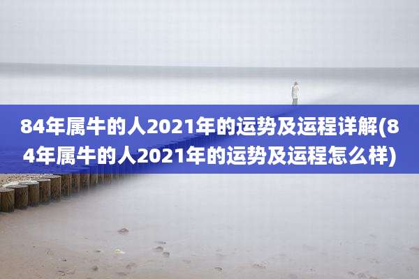 84年属牛的人2021年的运势及运程详解(84年属牛的人2021年的运势及运程怎么样)