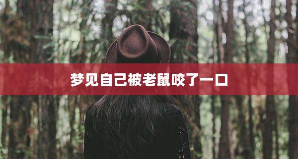 梦见自己被老鼠咬了一口