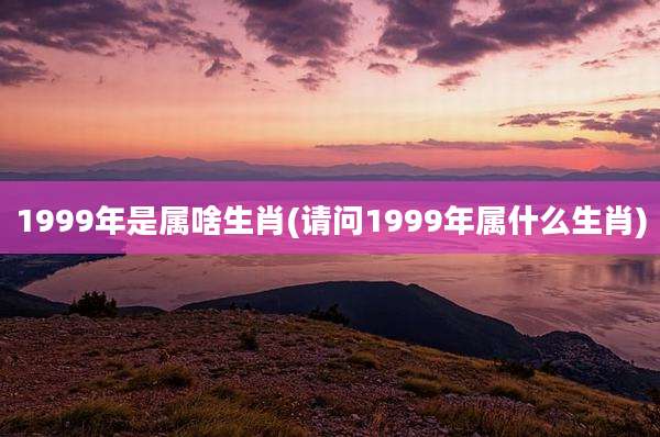1999年是属啥生肖(请问1999年属什么生肖)