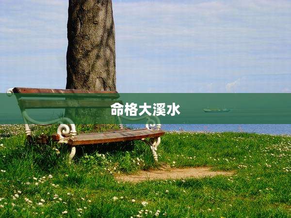 命格大溪水