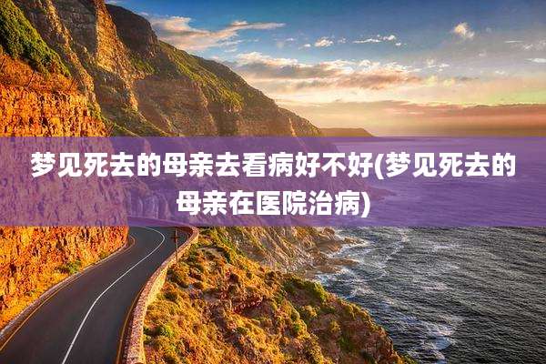 梦见死去的母亲去看病好不好(梦见死去的母亲在医院治病)