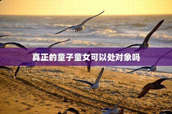 真正的童子童女可以处对象吗