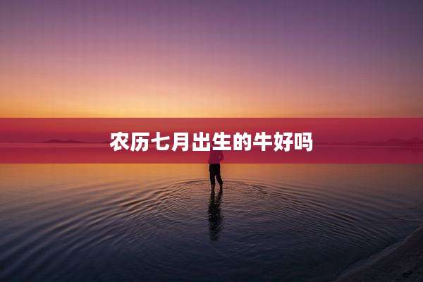 农历七月出生的牛好吗