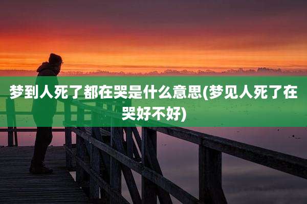 梦到人死了都在哭是什么意思(梦见人死了在哭好不好)
