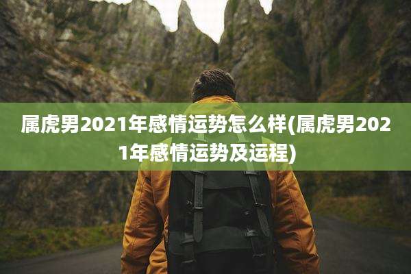 属虎男2021年感情运势怎么样(属虎男2021年感情运势及运程)