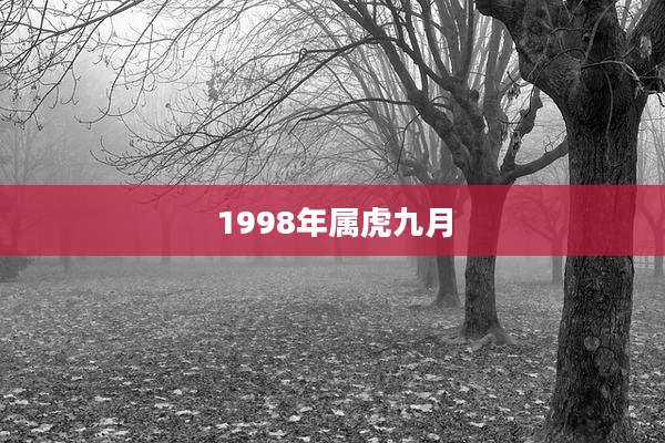 1998年属虎九月